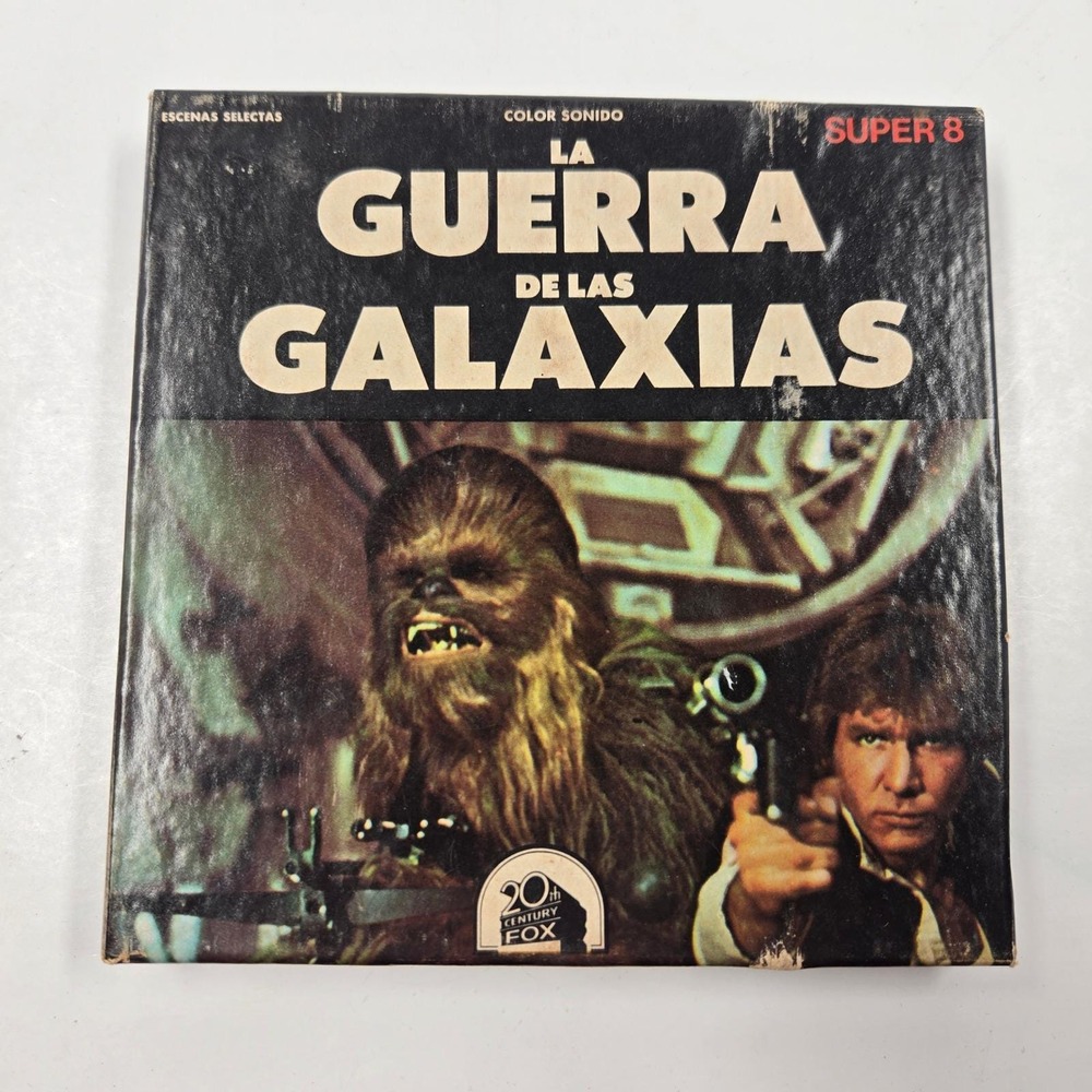 Star Wars Super 8 Film Reel Ken Films Spanish La Guerra De Las Galaxias Vintage